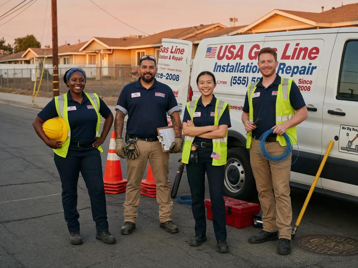 Gas Line Installation company in Grant, IA